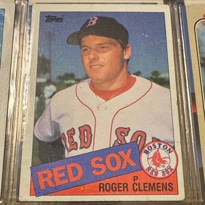 1985 Roger Clemens #181 Boston Red Sox Baseball Card